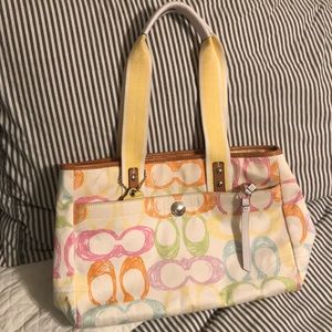 Coach Scribble handbag
